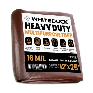 12’ x 25’ Super Heavy Duty Poly Tarp