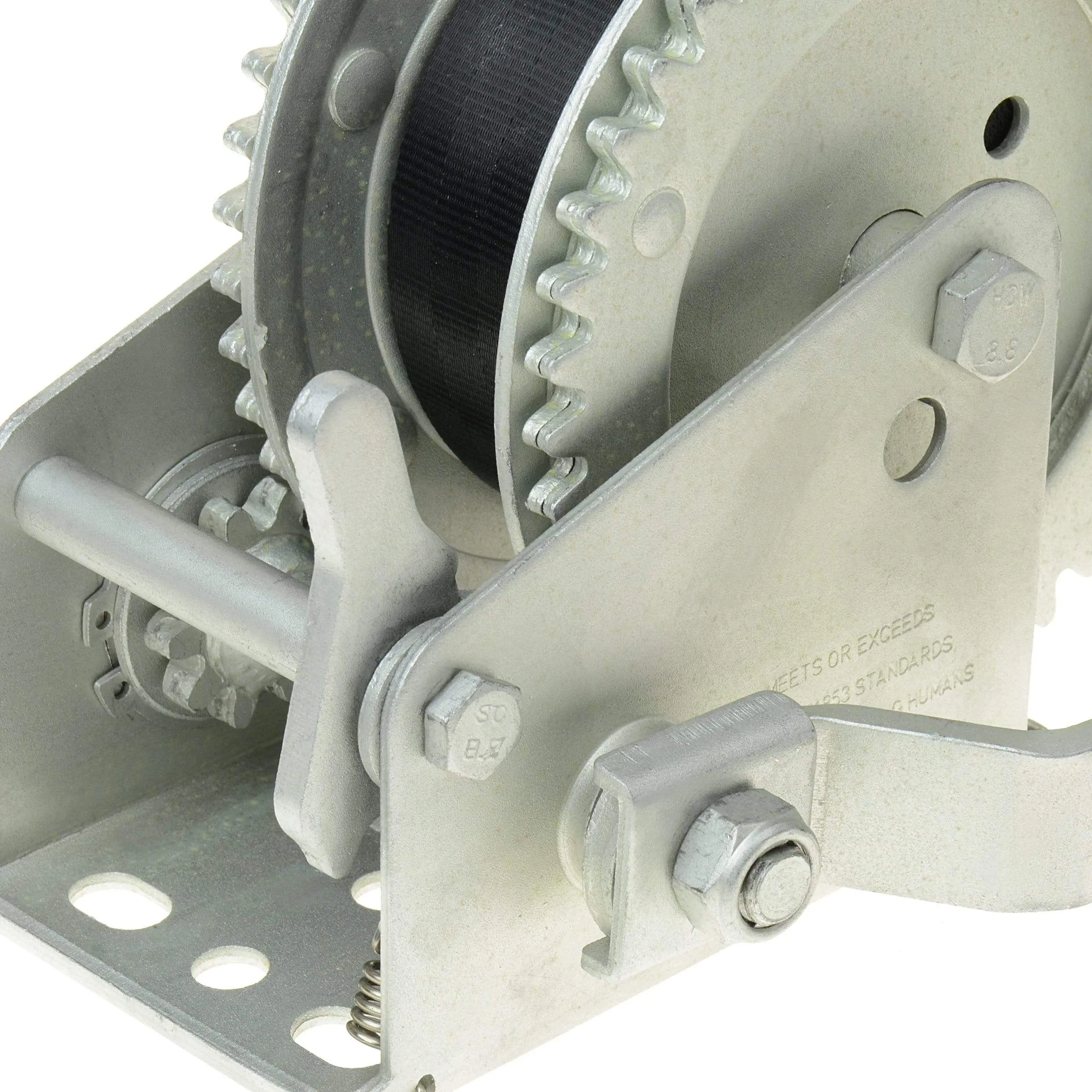 2000 LB Dual Drive Trailer Winch