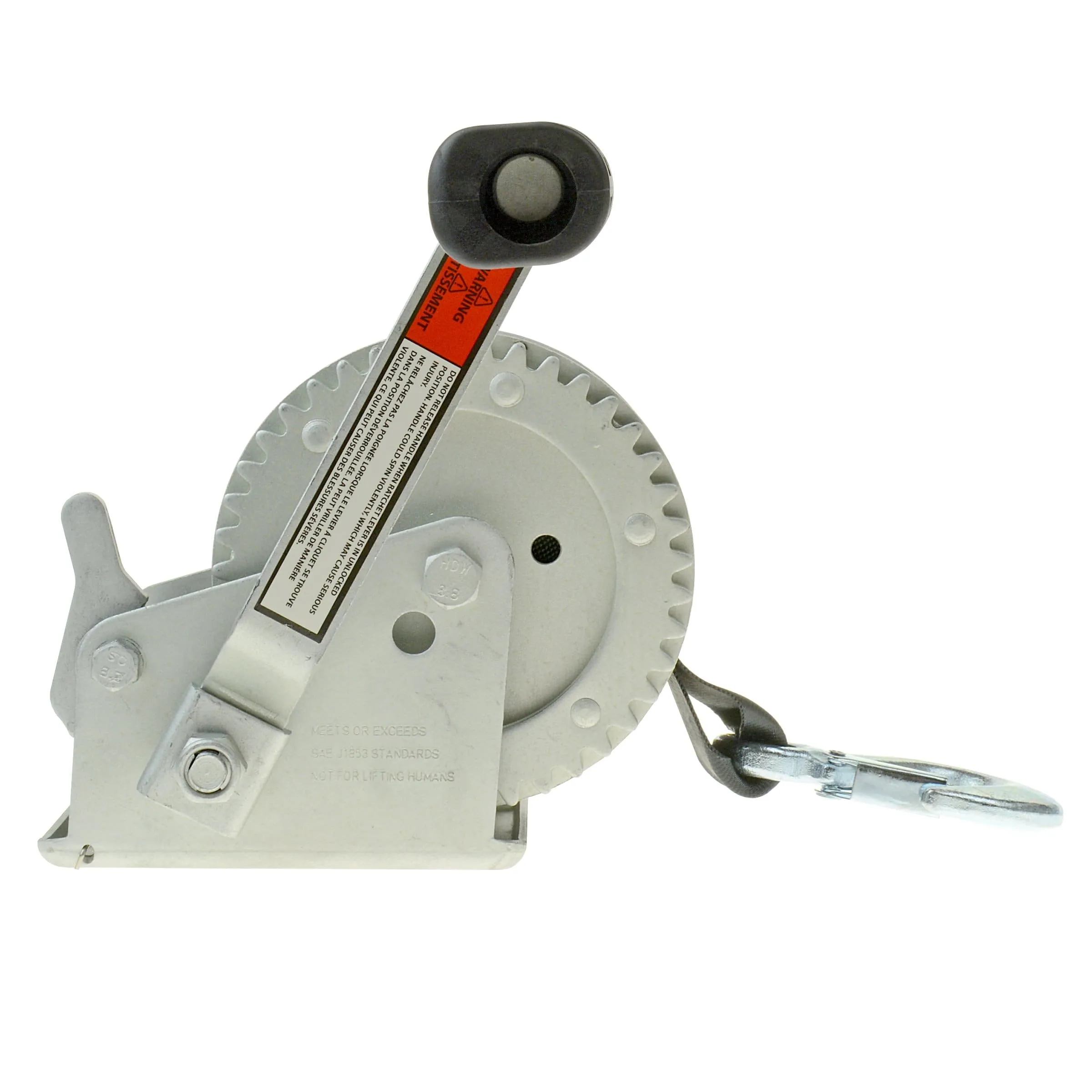 2000 LB Dual Drive Trailer Winch