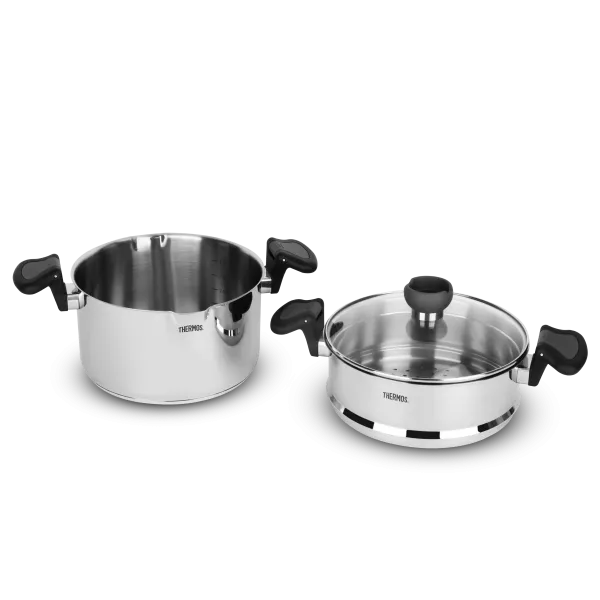 24cm Essential 3pcs Casserole Set with Lid