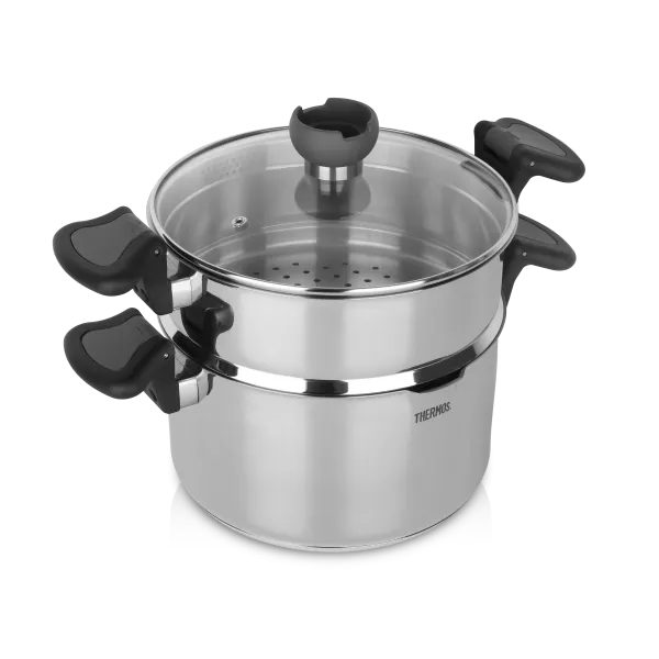 24cm Essential 3pcs Casserole Set with Lid