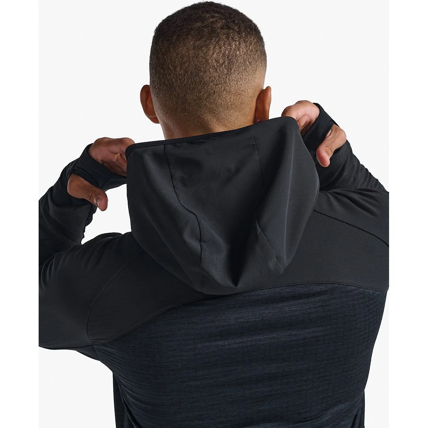 2XU Ignition Shield Hooded Mid-Layer Mens