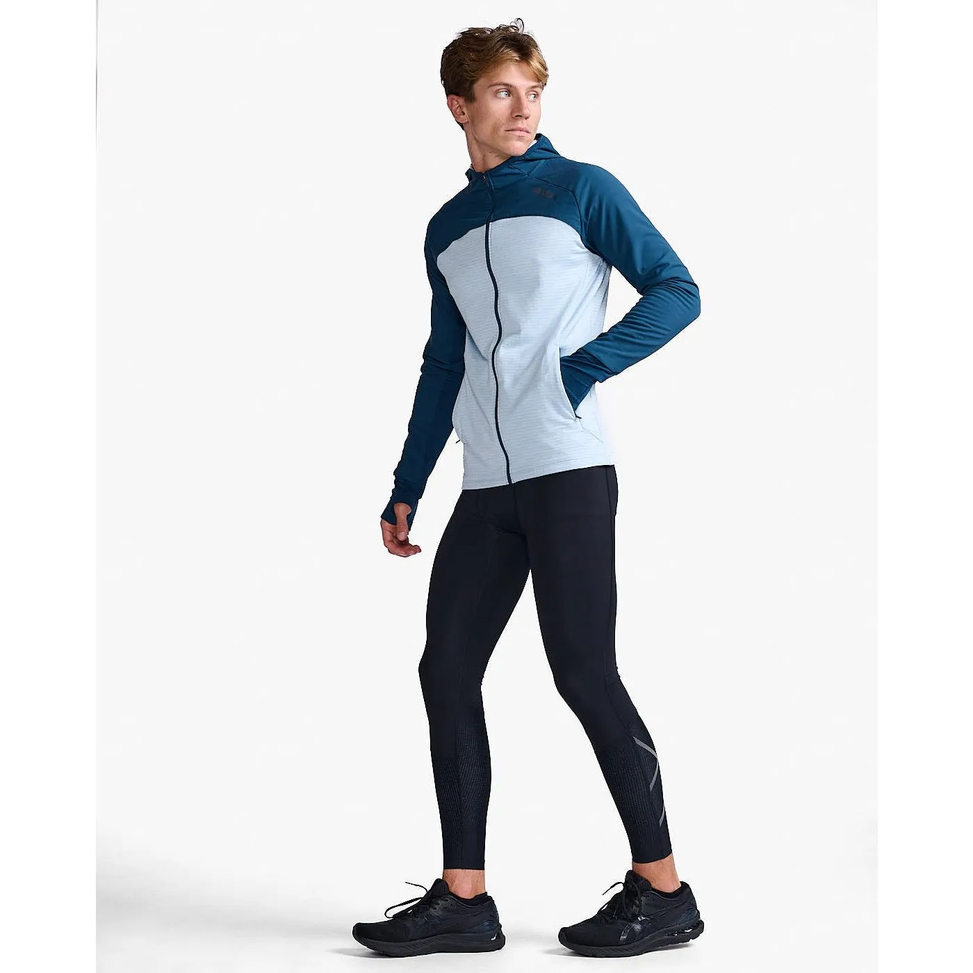 2XU Ignition Shield Hooded Mid-Layer Mens