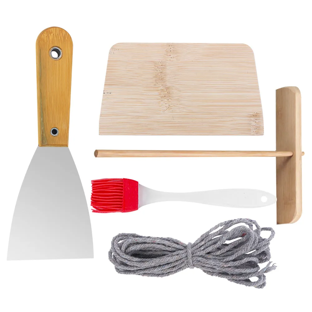 40cm | Seasoned Cast Iron Induction Crepes Pan | Baking Pancake Tool | Pizza Bakeware