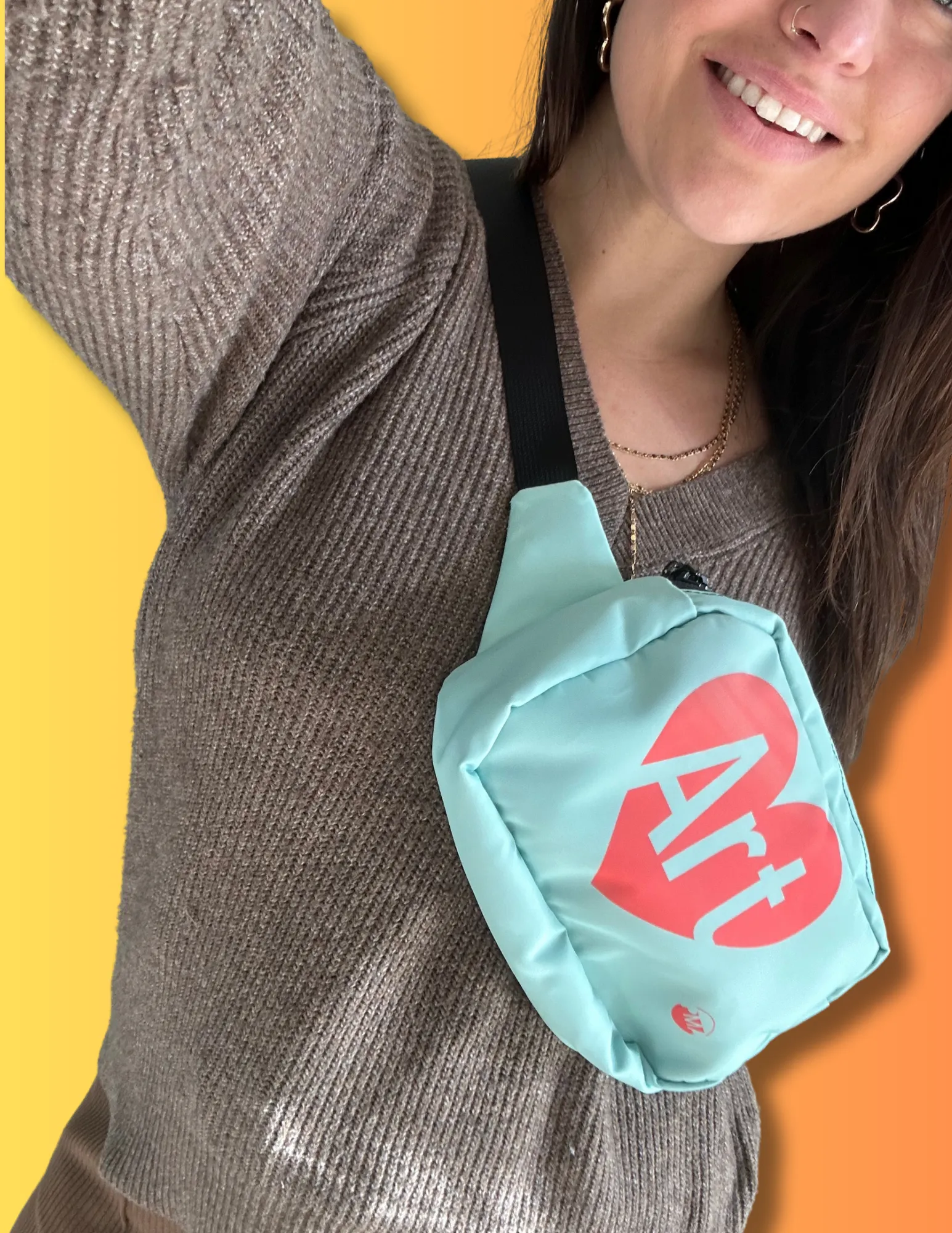 Art is the Heart Belt Bag