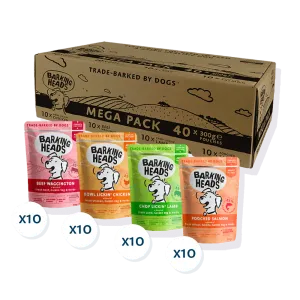 Barking Heads Mega Pack Wet Dog Food 40 x 300g
