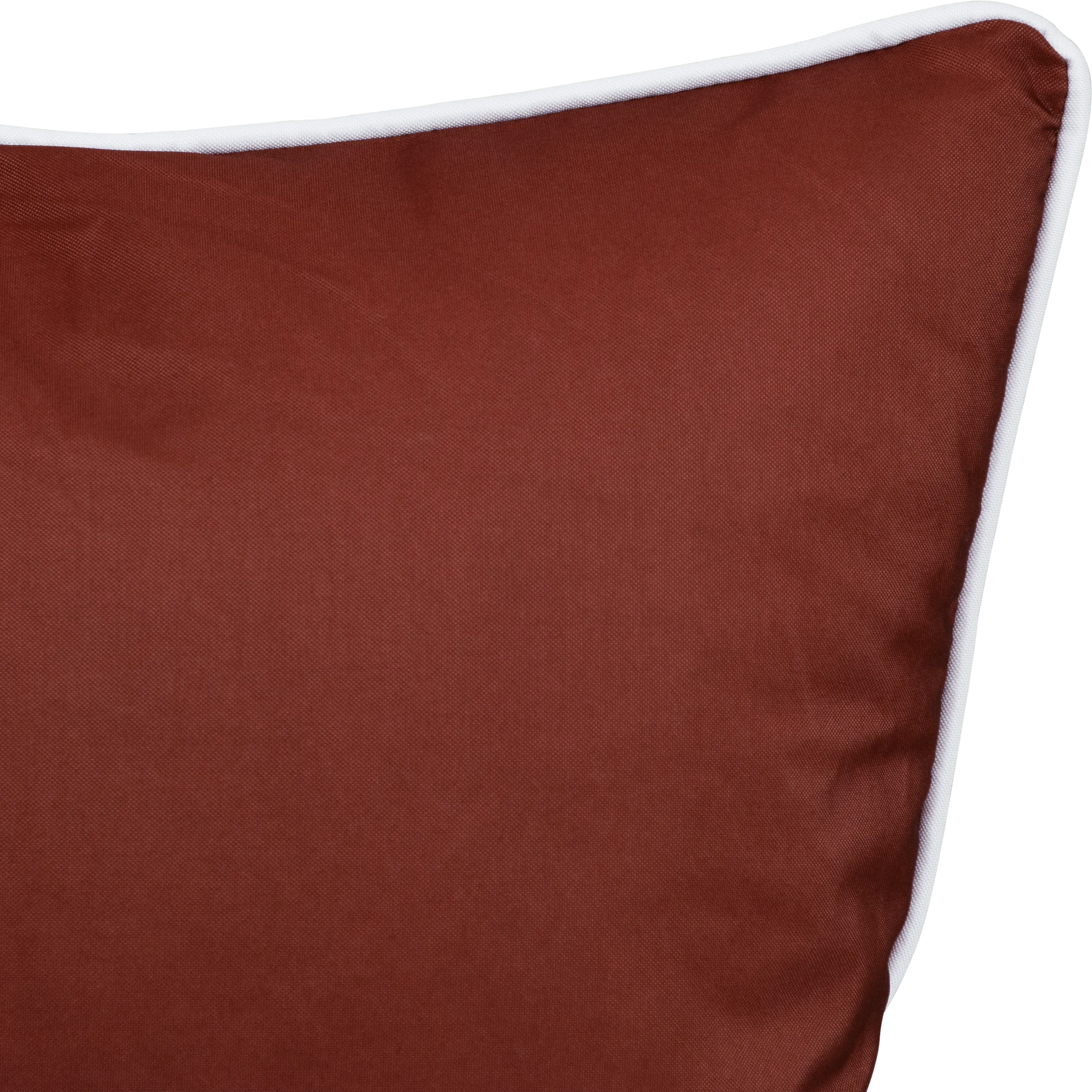 Bondi Chestnut - 45 x 45 cm Piped Outdoor Cushion