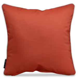 Bondi Coral - 45 x 45 cm Piped Outdoor Cushion