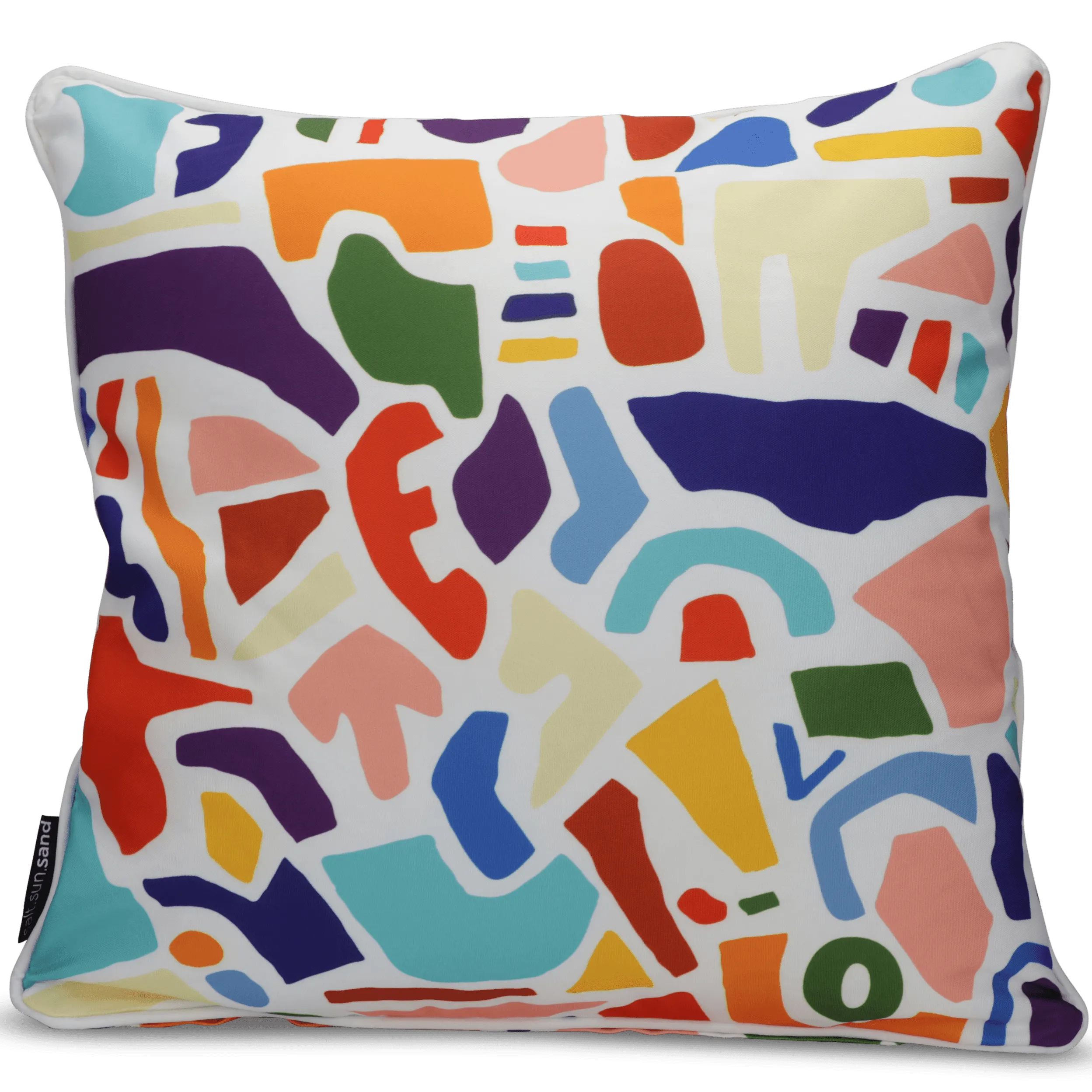Bondi Palette - 45 x 45 cm Piped Cushion