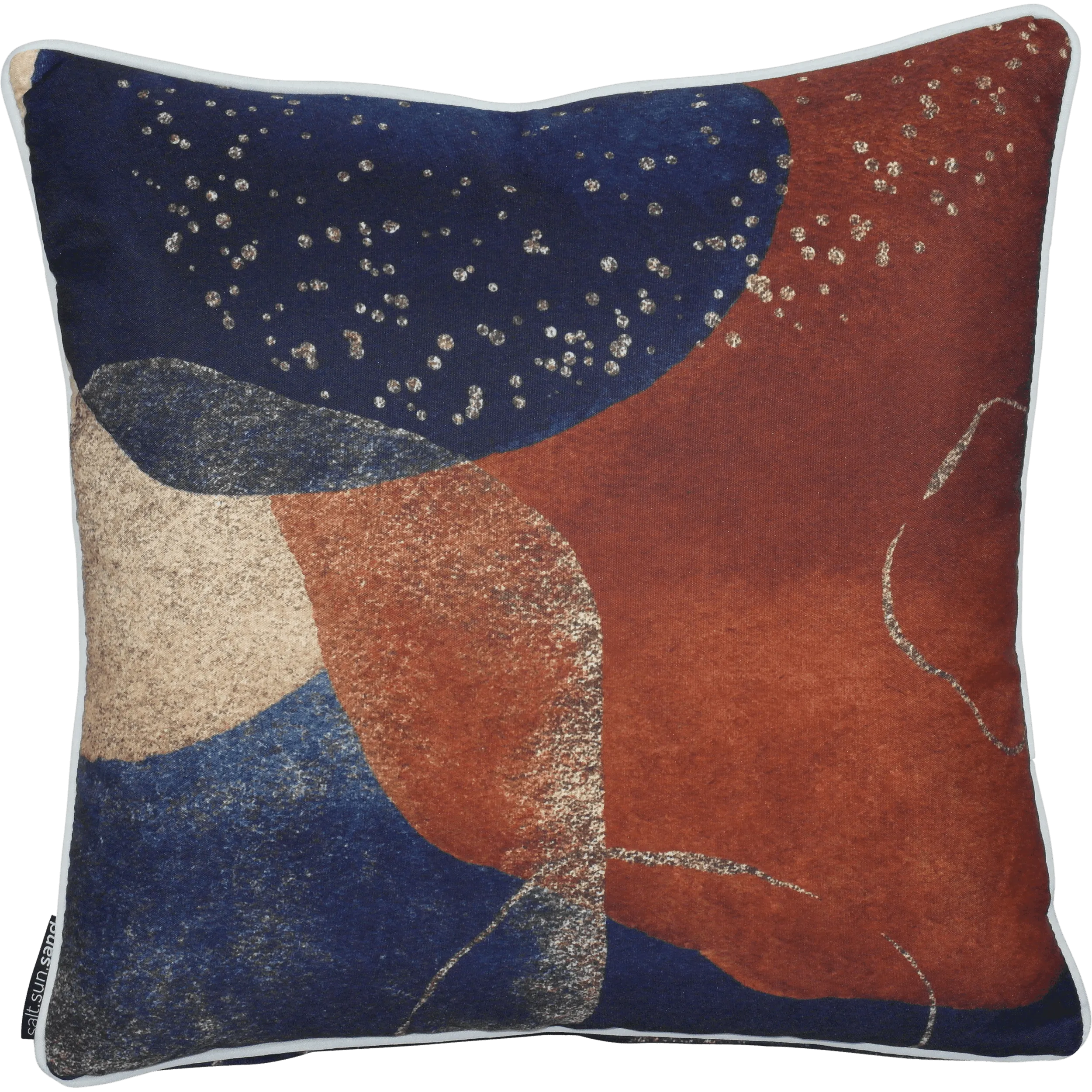 Bondi Springs - 45 x 45 cm Piped Cushion