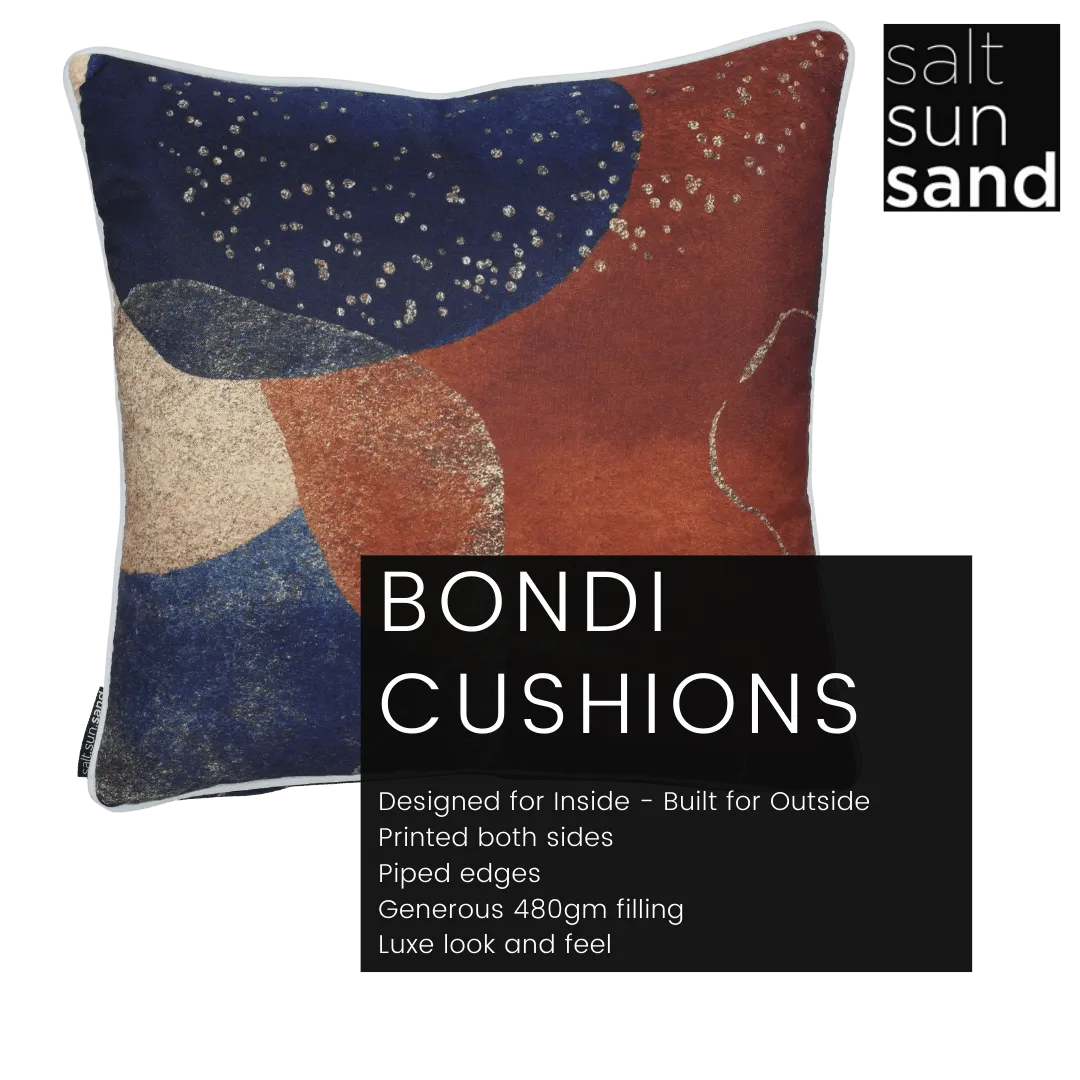 Bondi Springs - 45 x 45 cm Piped Cushion