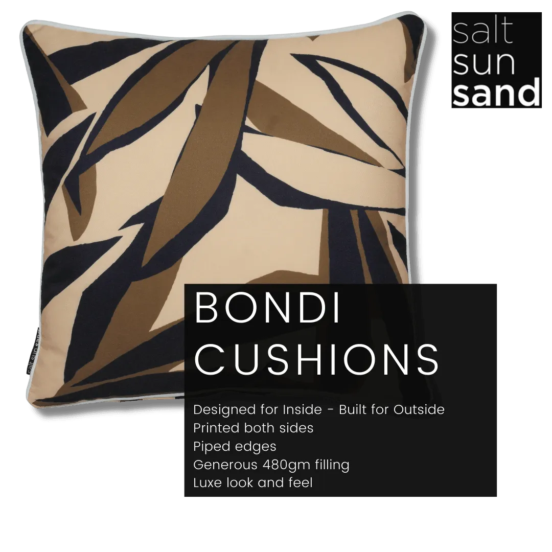 Bondi Sunburnt Country - 45 x 45 cm Piped Cushion