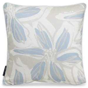 Bondi Tropic Whisper - 45 x 45 cm Piped Outdoor Cushion