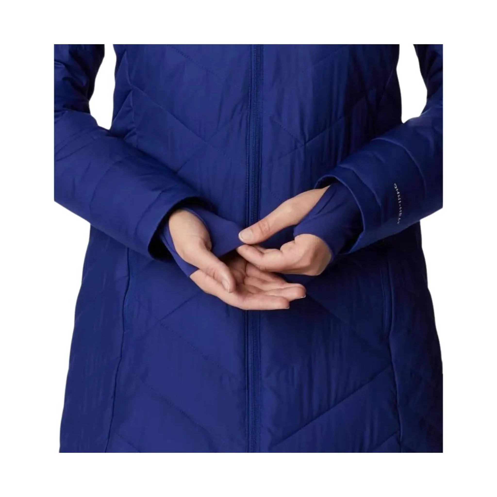 Columbia Women's Heavenly Long Hooded Jacket - Dark Sapphire