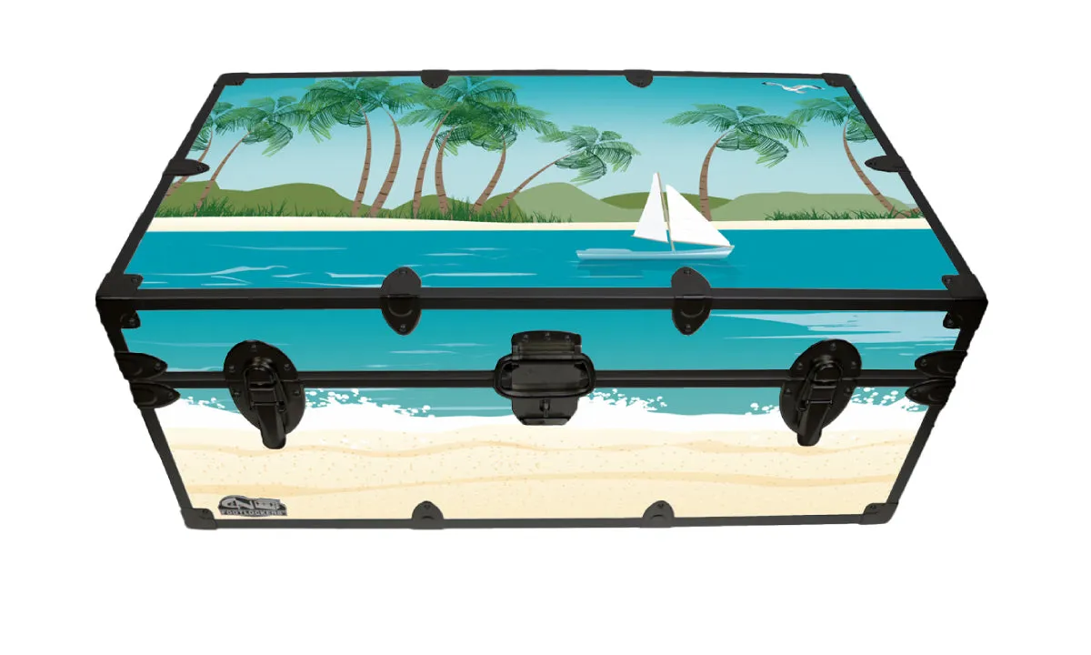 Designer Trunk - Sailin Away - 32x18x13.5"