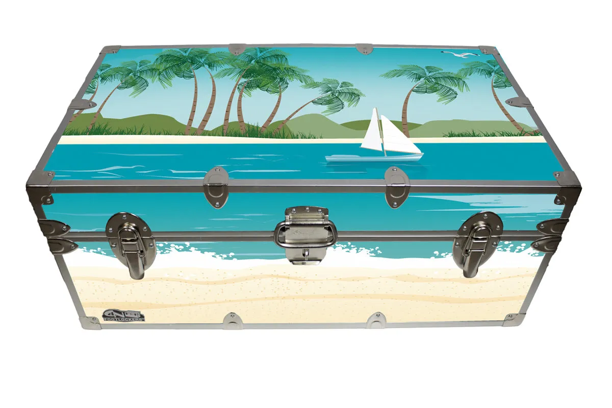 Designer Trunk - Sailin Away - 32x18x13.5"