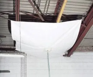 Drain Tarp 10' x 10'