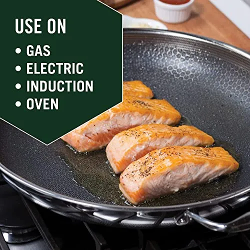 HexClad Hybrid Nonstick 35 cm Frying Pan (New)