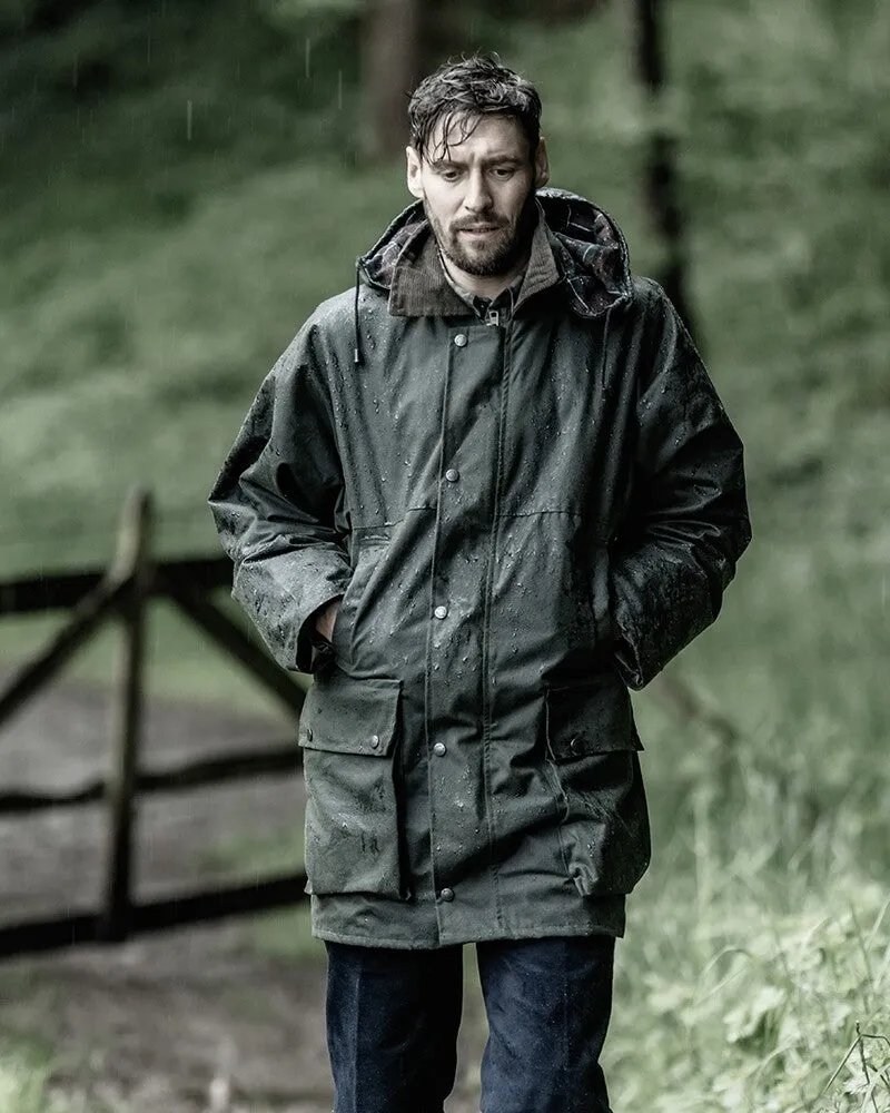 Hoggs of Fife Woodsman Waxed Jacket.