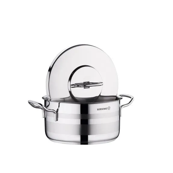 Korkmaz Stainless Steel Astra Casserole 2pc