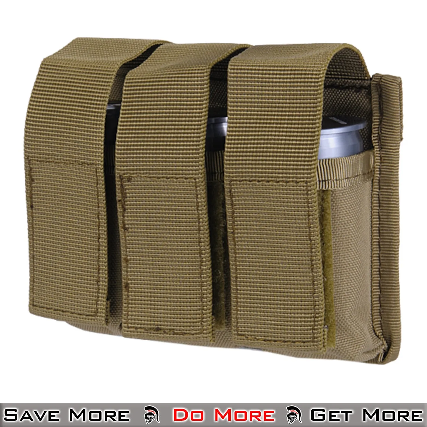 Lancer Tactical 600D Nylon MOLLE Triple Grenade Tactical Airsoft Pouches