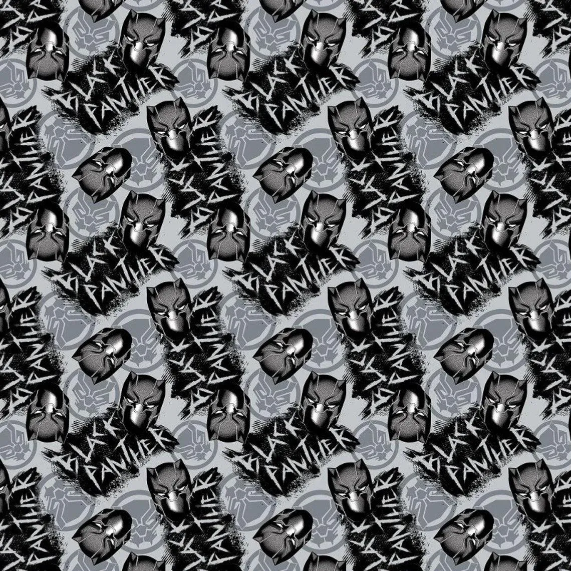 Marvel Black Panther Graffiti Anti-Pill Polar Fleece