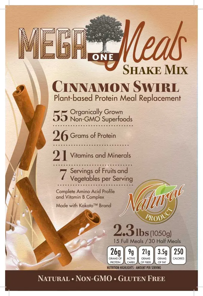 MegaOne Meal Shake Mega Sample Pack - All 5 Flavors