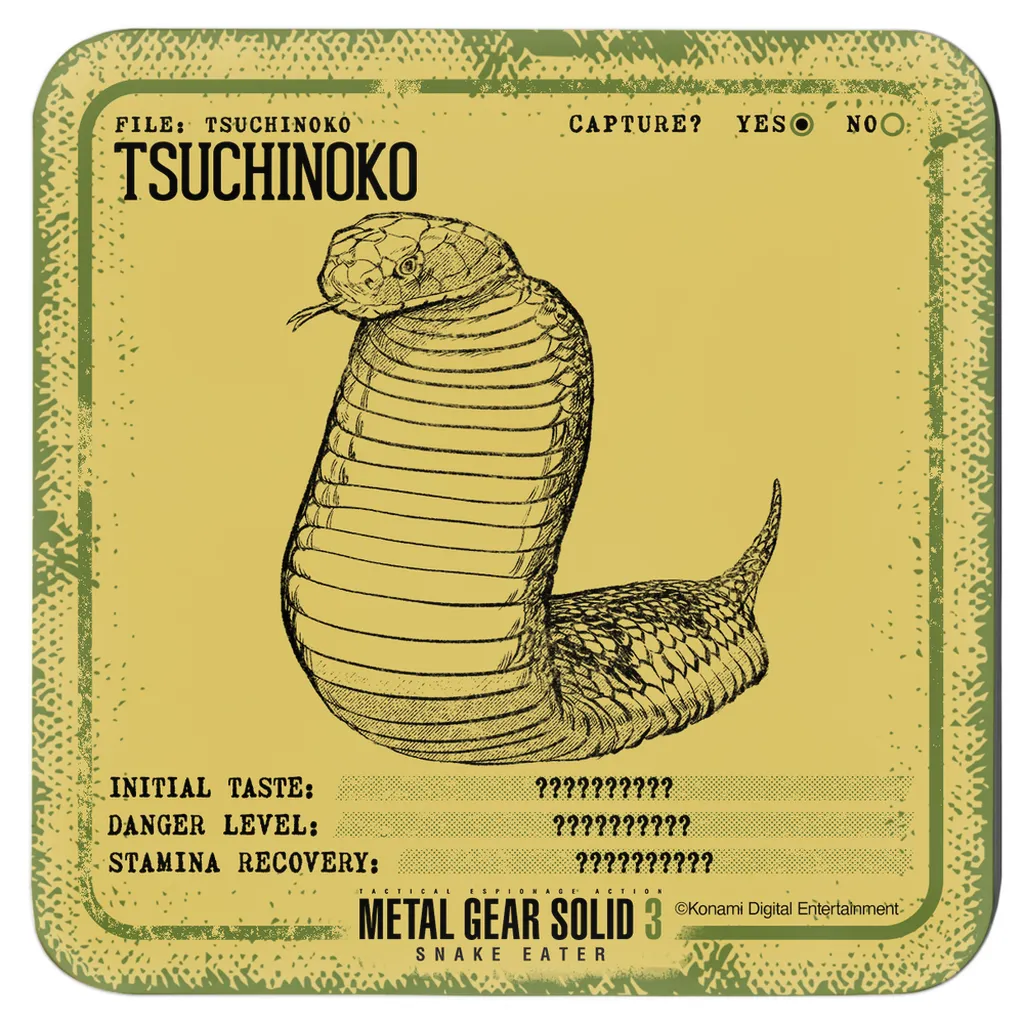 MGS3 Survival Guide Coaster Set