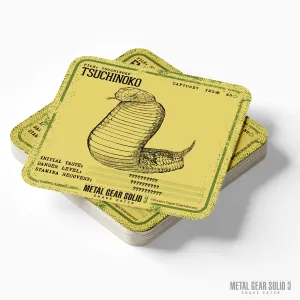 MGS3 Survival Guide Coaster Set