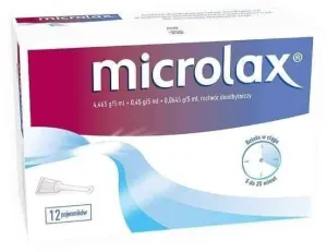 Microlax 5ml rectal solution x 12 containers