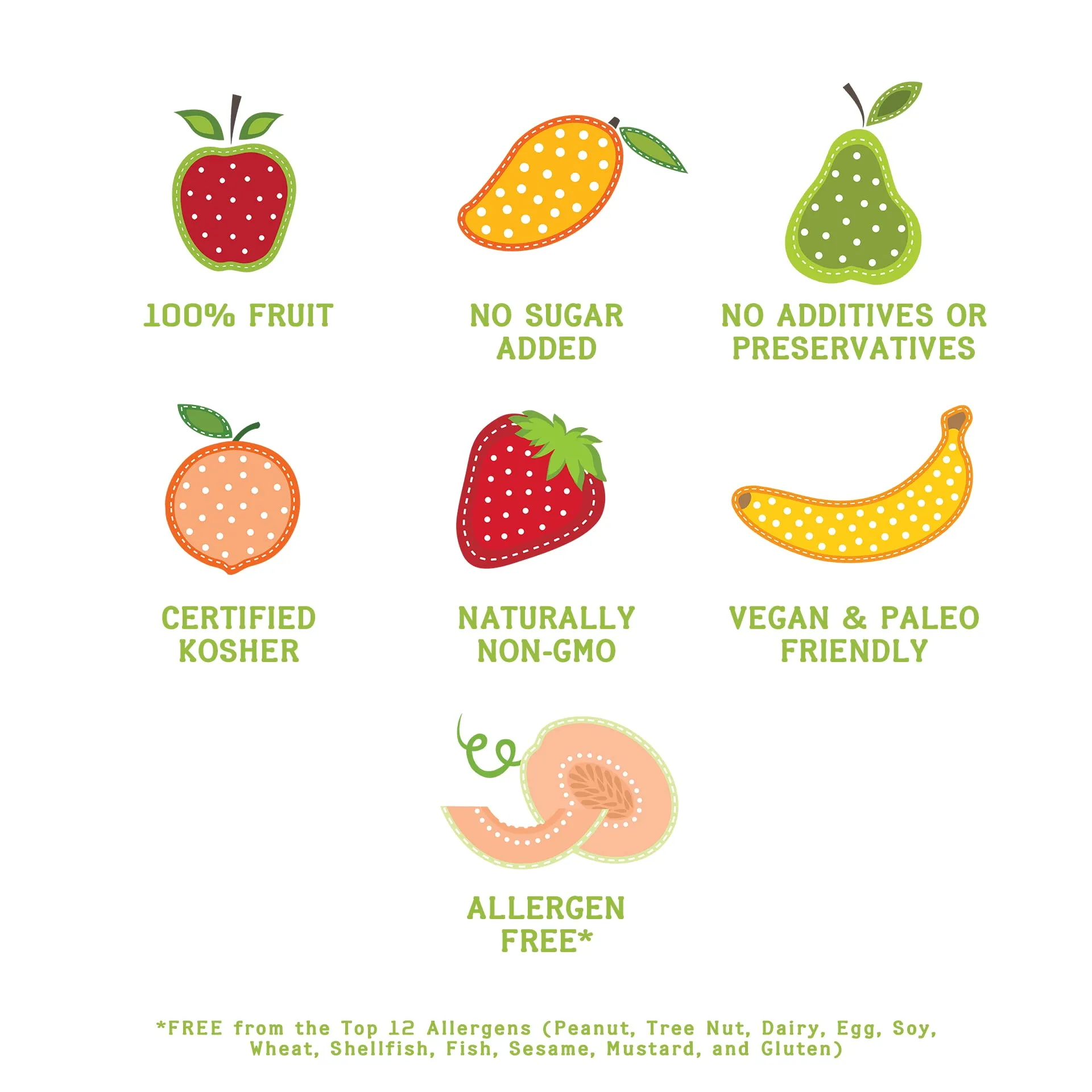 Nature’s Turn Freeze-Dried Fruit Snacks, Very Berry Variety Crisps - Pack of 4 (1.2 oz Each)