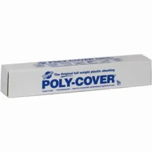 Plastic Sheeting, 4 Mil, Clear, 10 x 50-Ft.