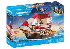 Playmobil Pirates: Small Pirate Ship 71418