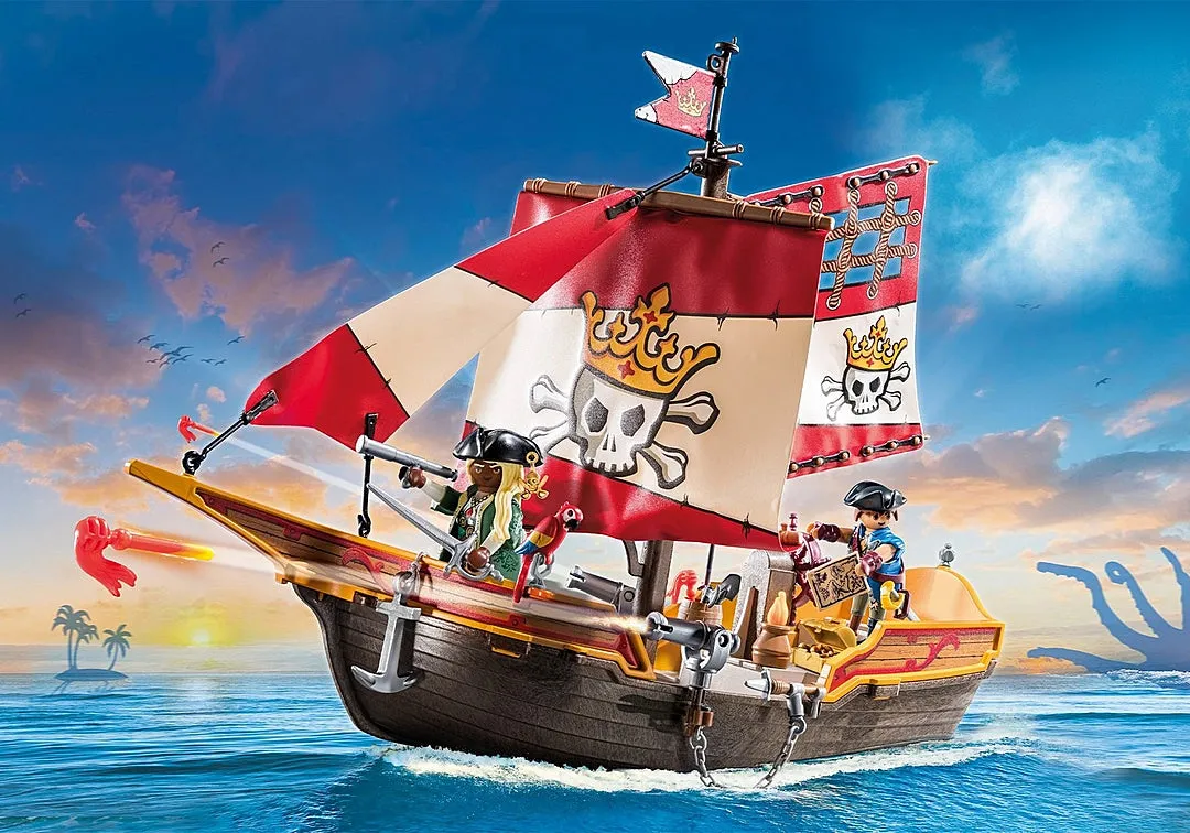 Playmobil Pirates: Small Pirate Ship 71418