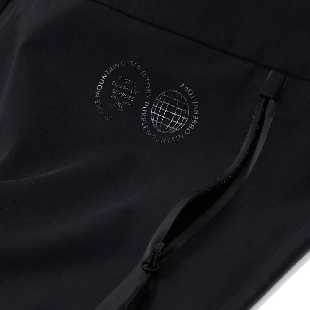 Purple Mountain Observatory 3 Layer Shell Jacket Black