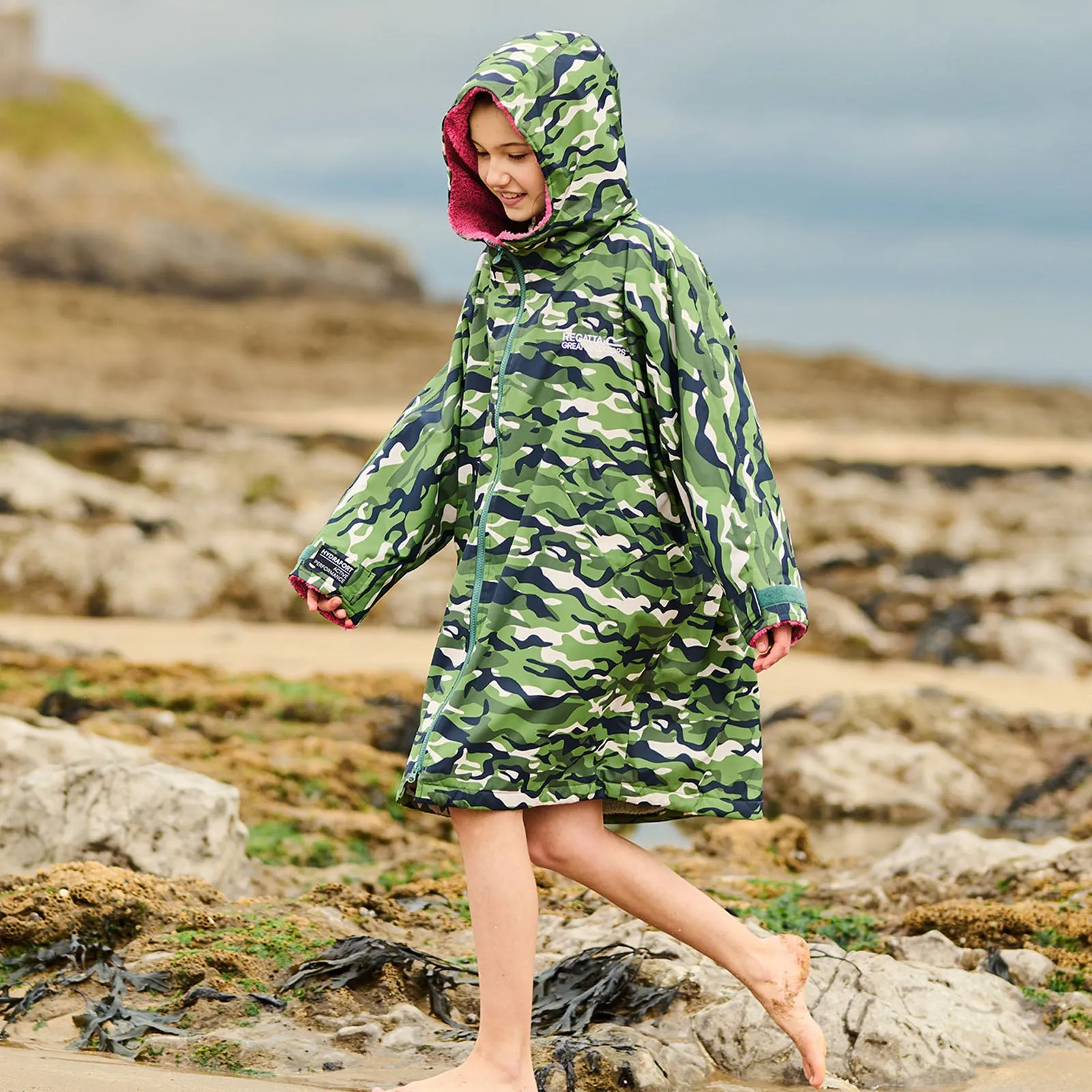 Regatta Kids Spirit Of Adventure Waterproof Changing Robe