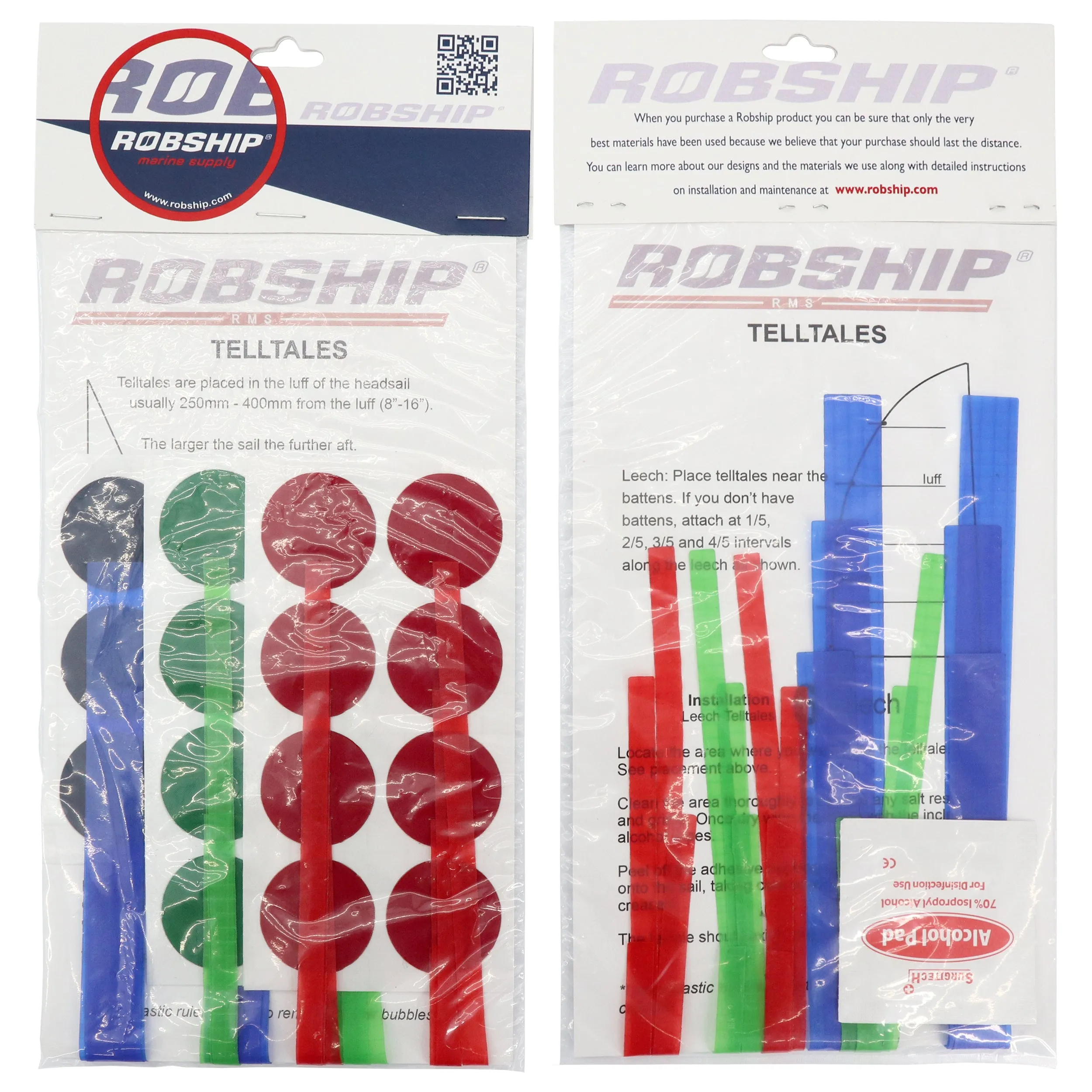 Robship Essentials, Luff and Leech