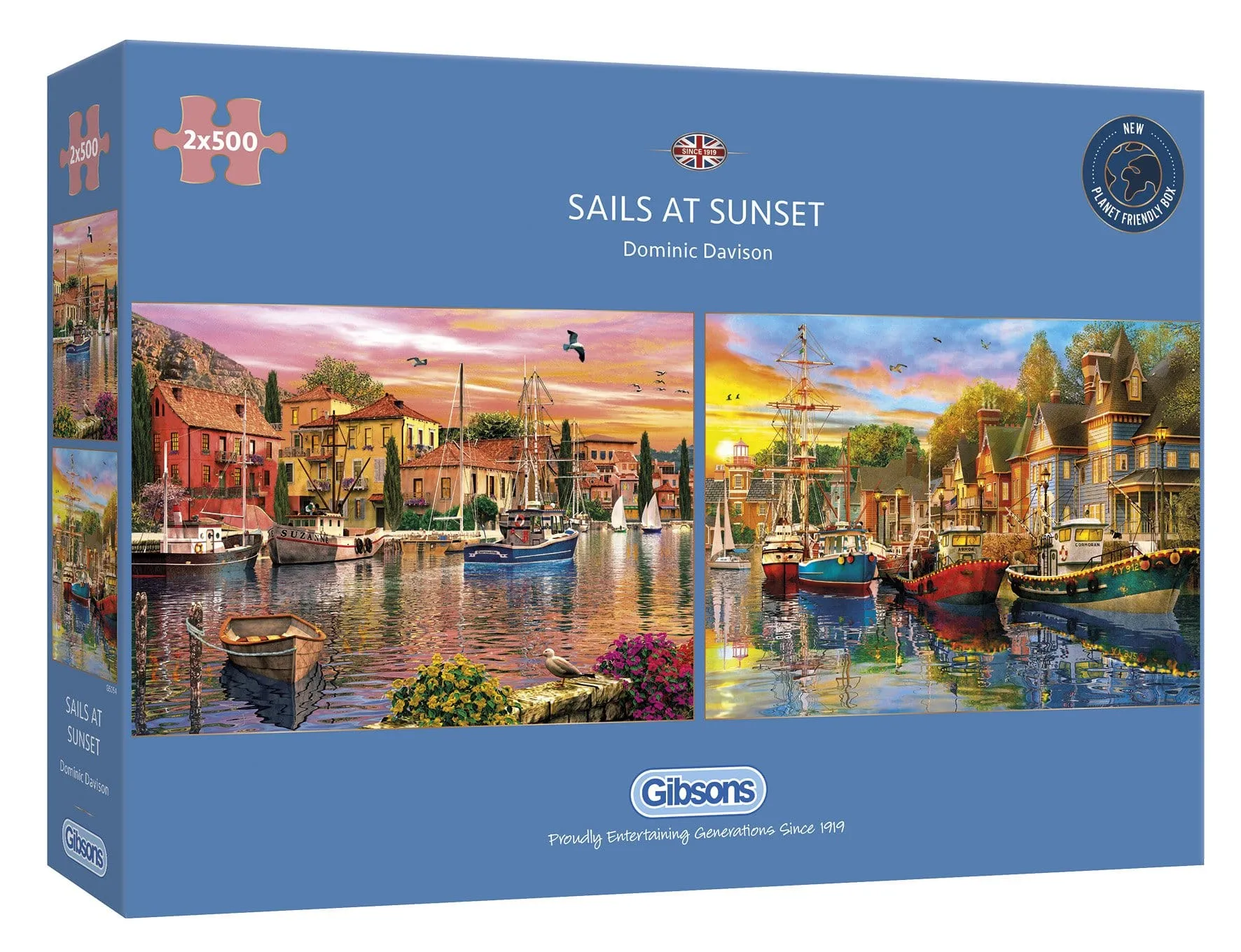 Sails at Sunset