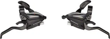 SHIMANO Acera EF500-4A Shift/Brake Lever Set - 3 x 7-Speed - Long Pull