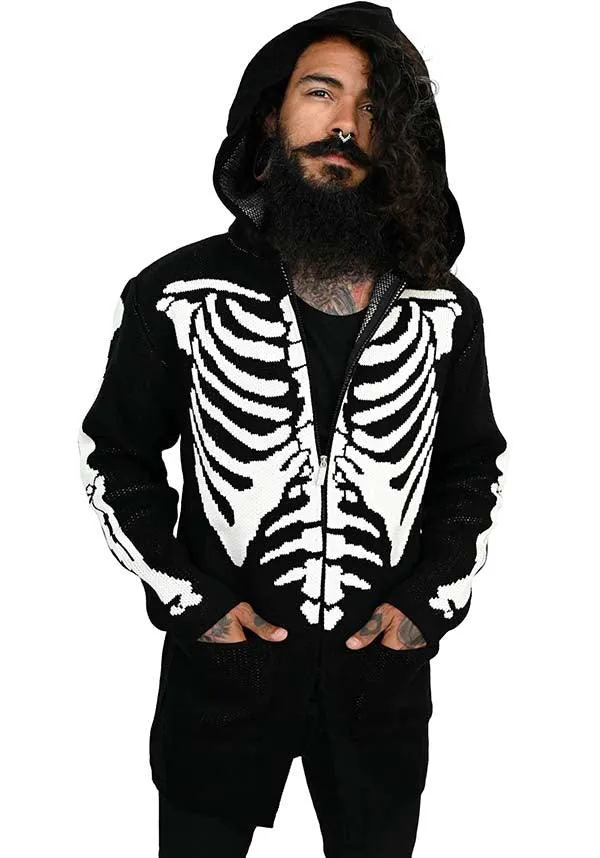 Skeleton | ZIP UP HOODIE**