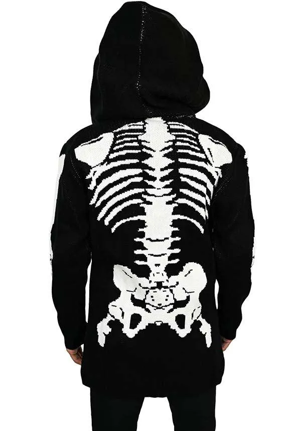 Skeleton | ZIP UP HOODIE**