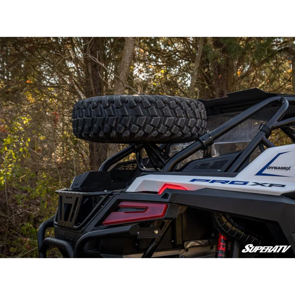 SuperATV Polaris RZR PRO XP Spare Tire Carrier