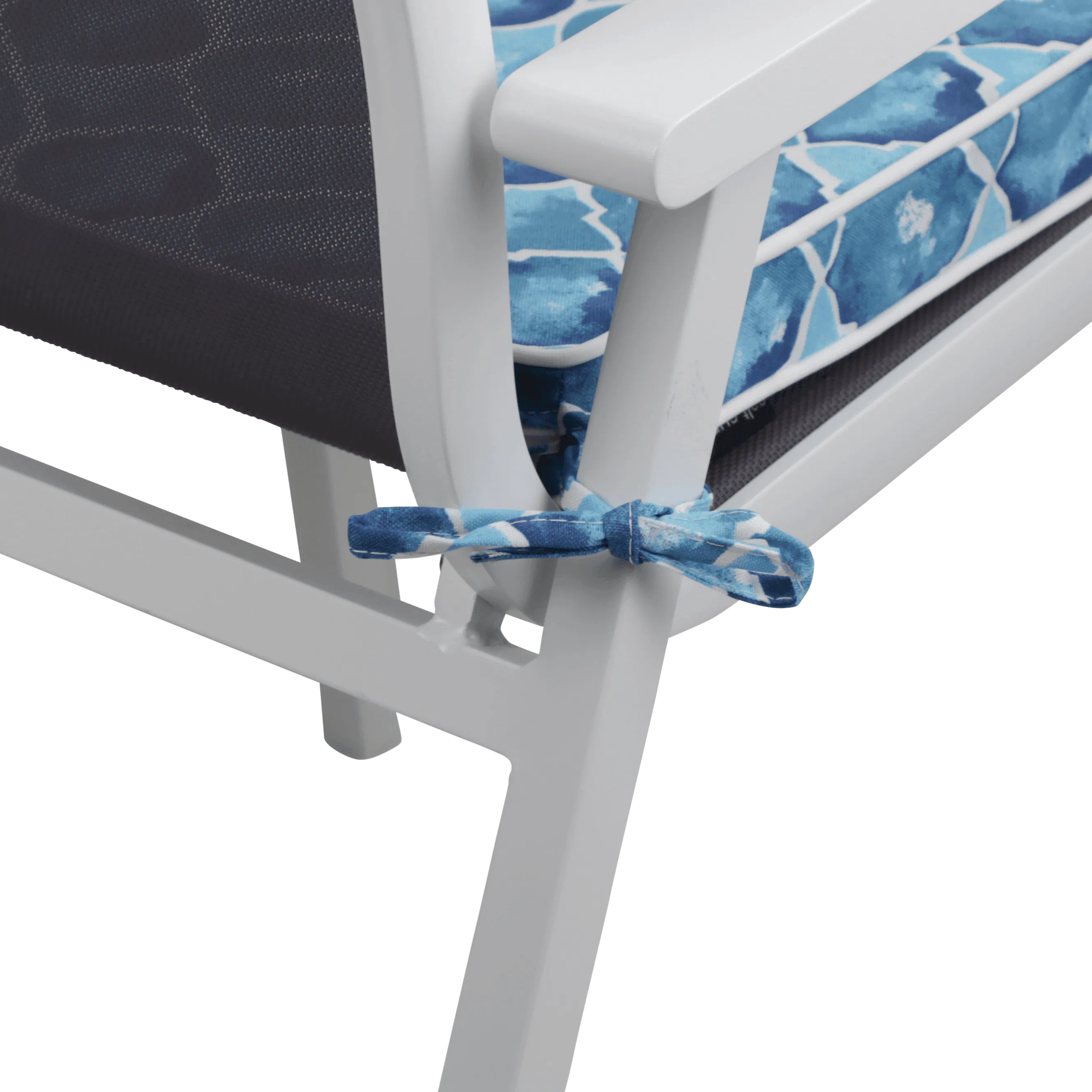 Tahiti Coastal Crush Square Chair Pad - 43x43x4cm