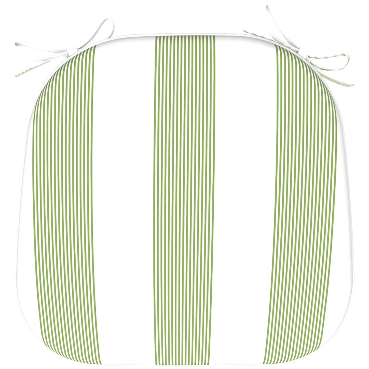 Tahiti Lime Sundae Rounded Chair Pad - 40x42x5cm