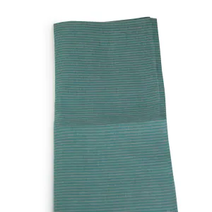The Essential Ingredient Pure Linen Tea Towel - Green/Pink