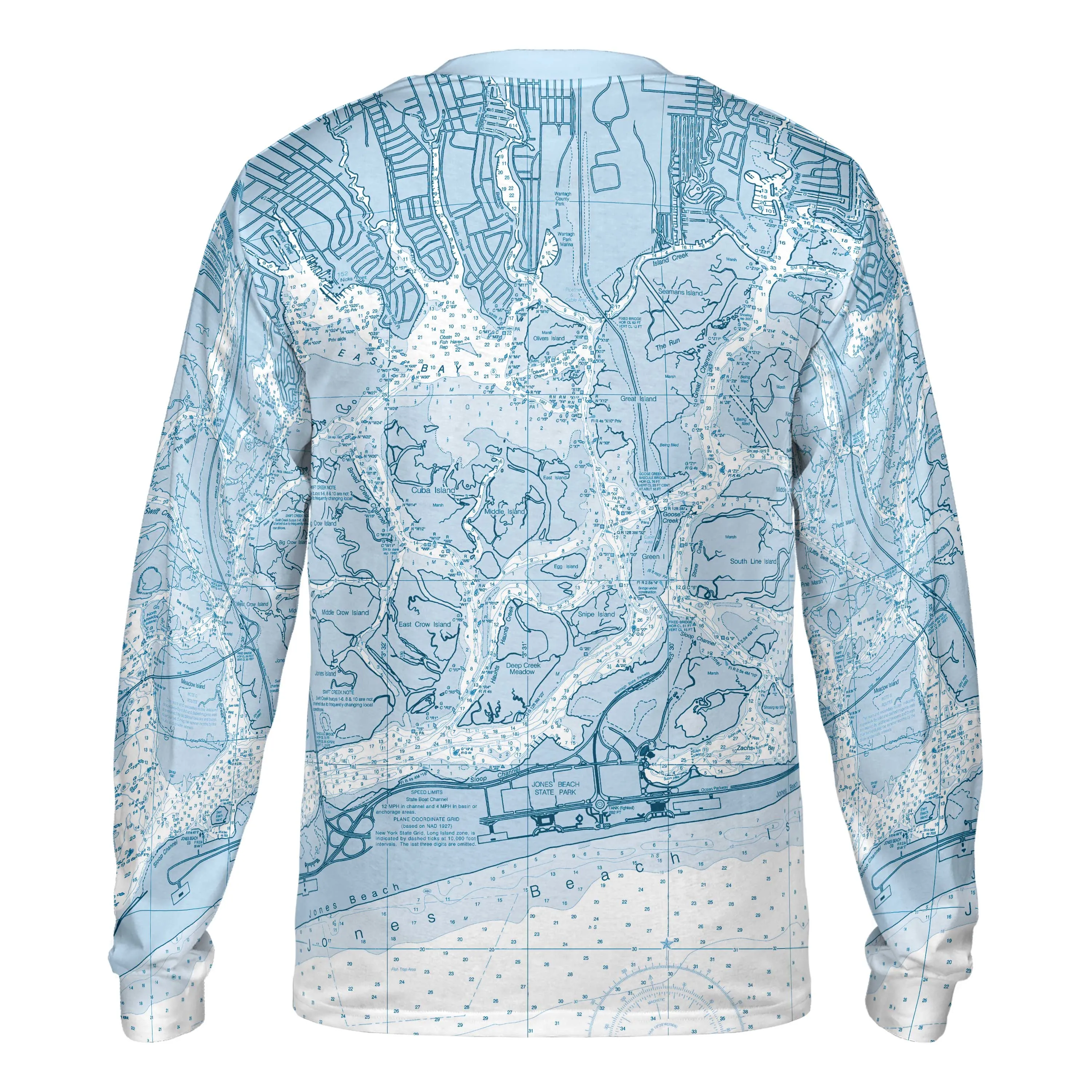 The Freeport Long Island Blues Long Sleeve Performance Tee