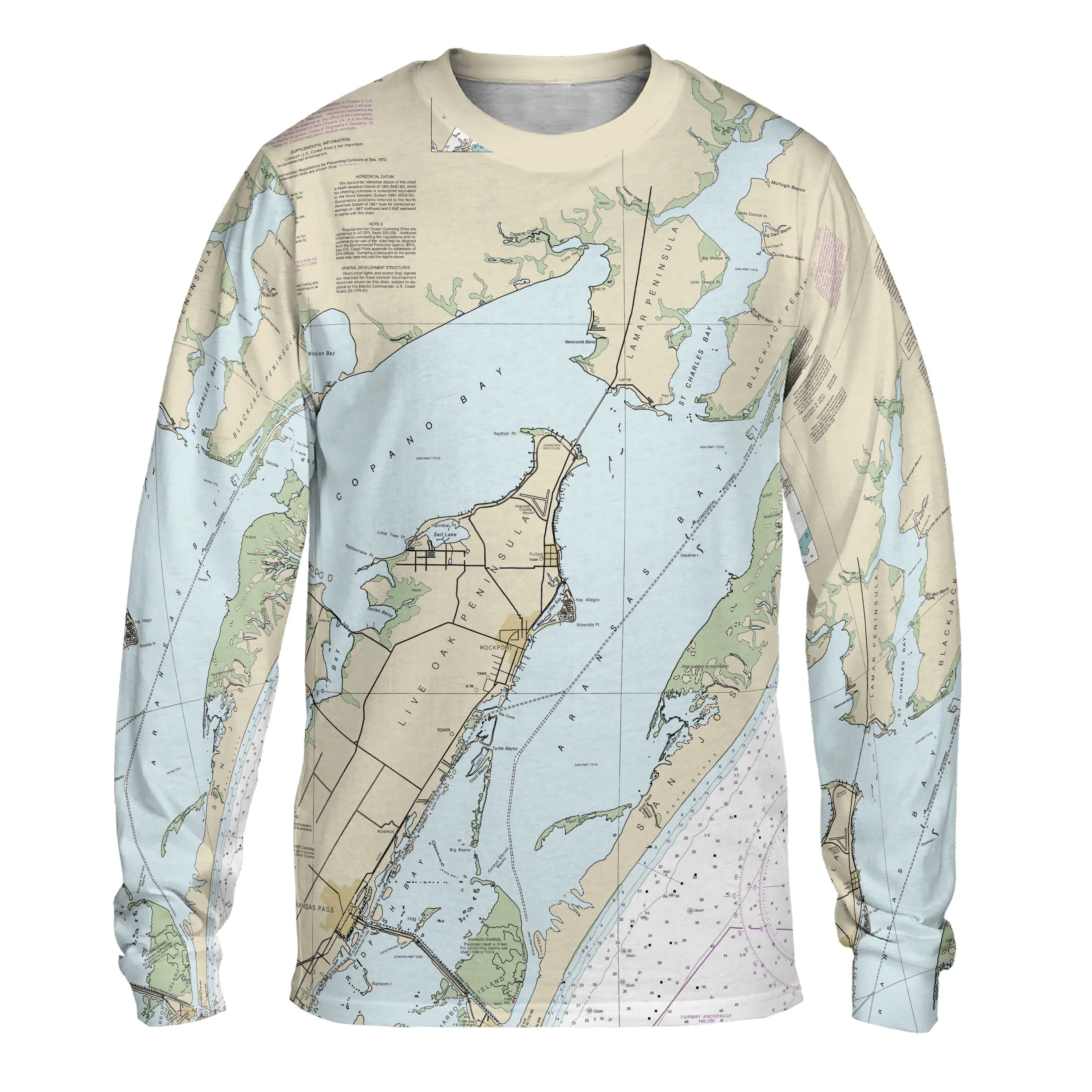 The Rockport Navigator Long Sleeve Performance Tee