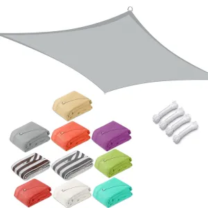 TheLAShop 20'x16' Rectangle Outdoor Sunshade Sail Patio