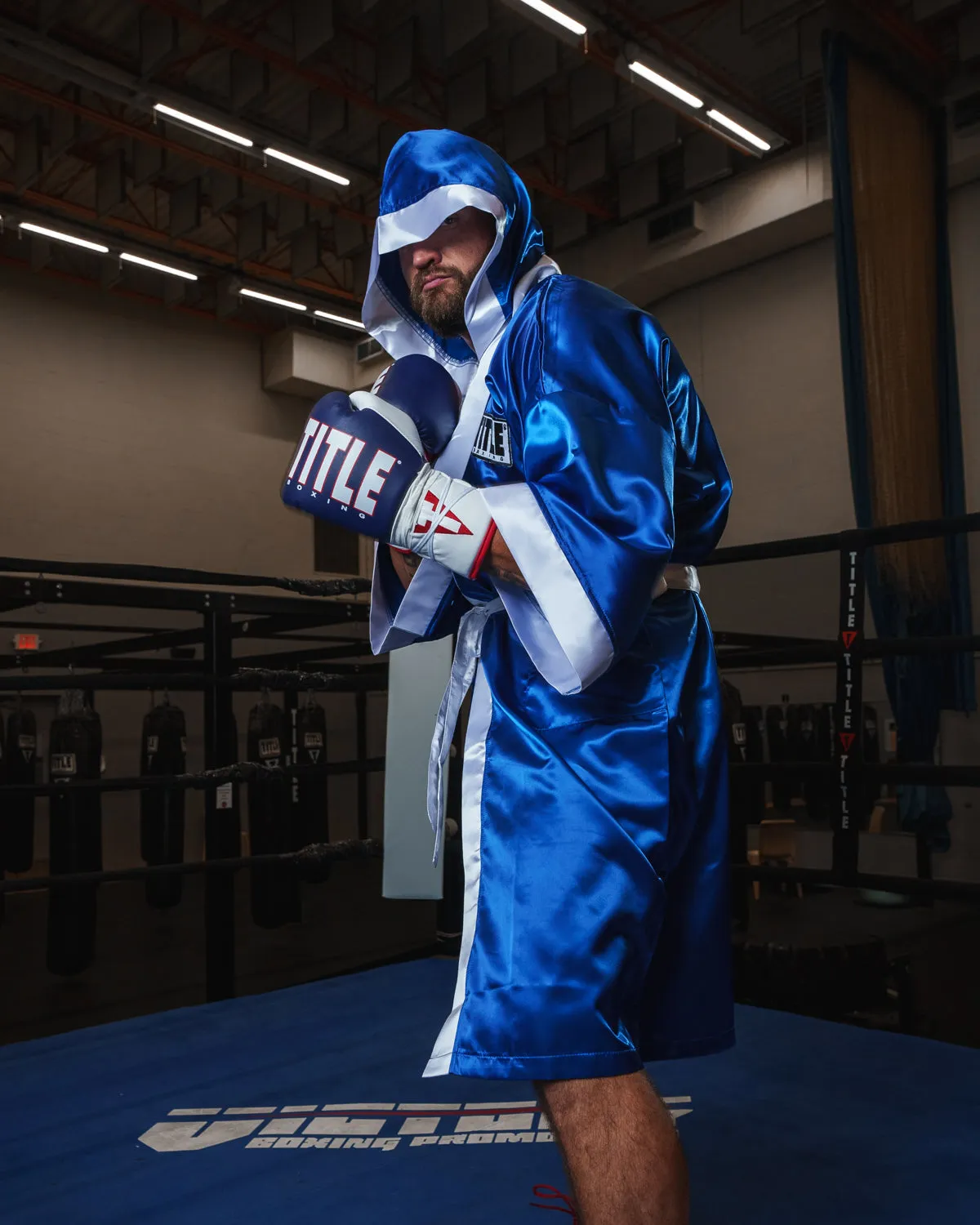TITLE Boxing Pro Full Length Robe 3.0