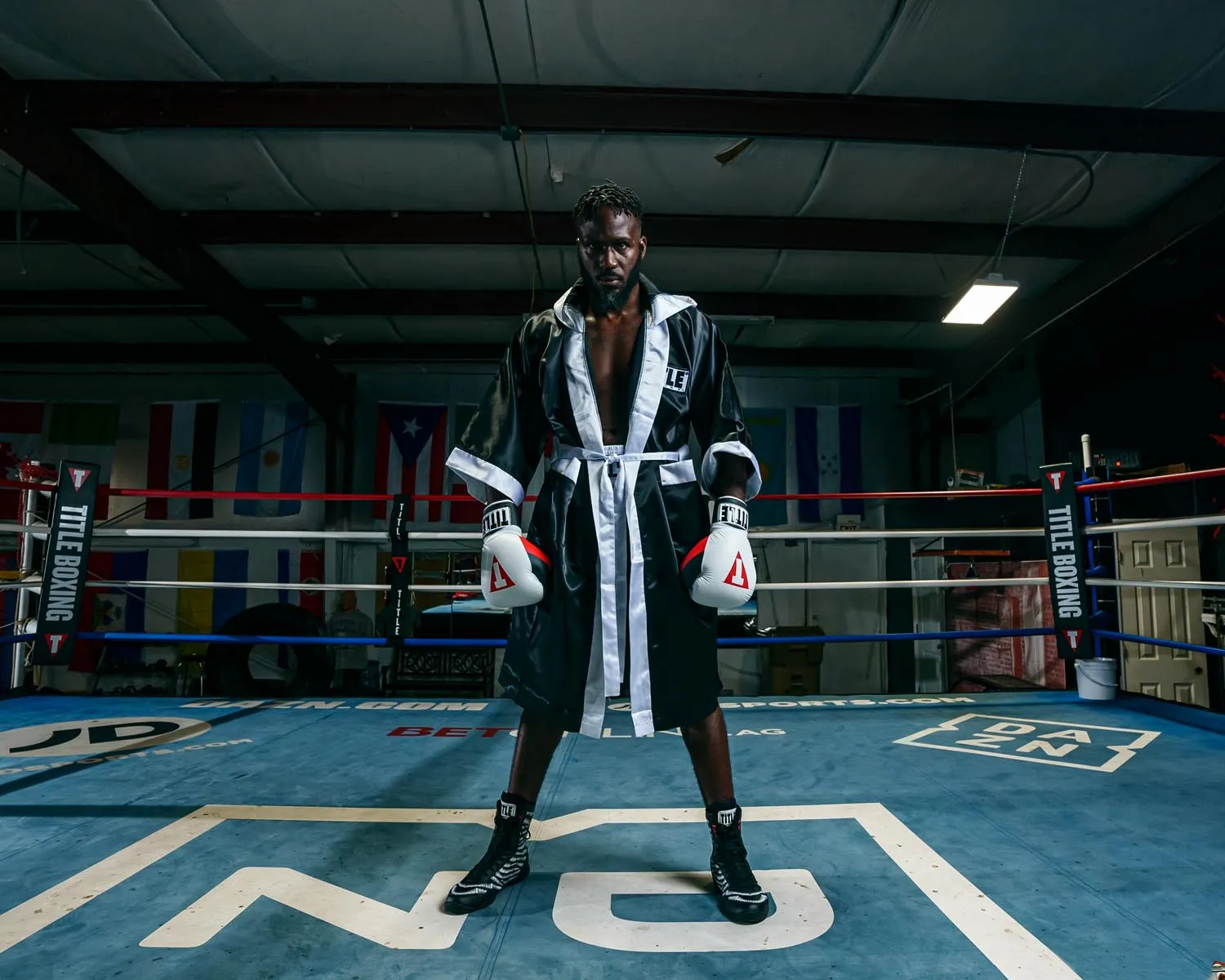 TITLE Boxing Pro Full Length Robe 3.0